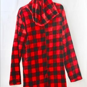 Rue 21 Plaid Hooded Onesie never worn
